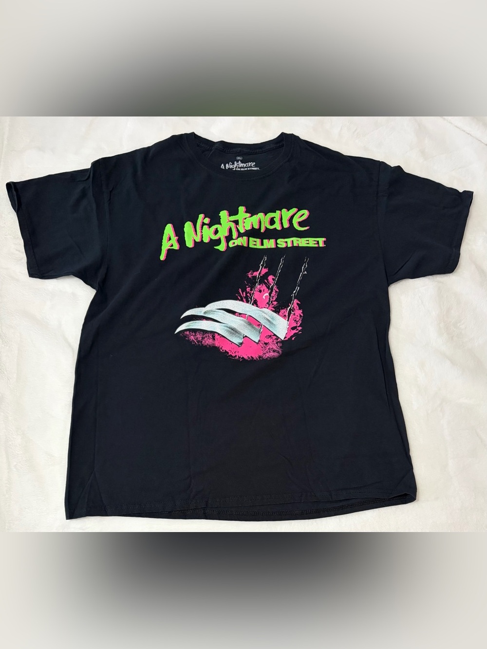 A Nightmare On Elm Street Graphic Tee - Size XL Horror Tshirt
